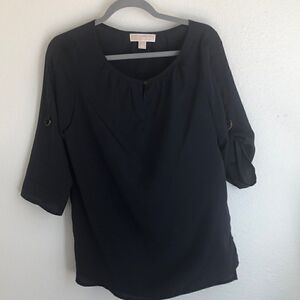 Michael Kors Adjustable Sleeve Top